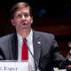 US Secretary of Defense Mark Esper testifies before the US House Armed Services Committee hearing on ‘Department of Defense Authorities and Roles Related to Civilian Law Enforcement, July 9, 2020, on Capitol Hill in Washington, DC.